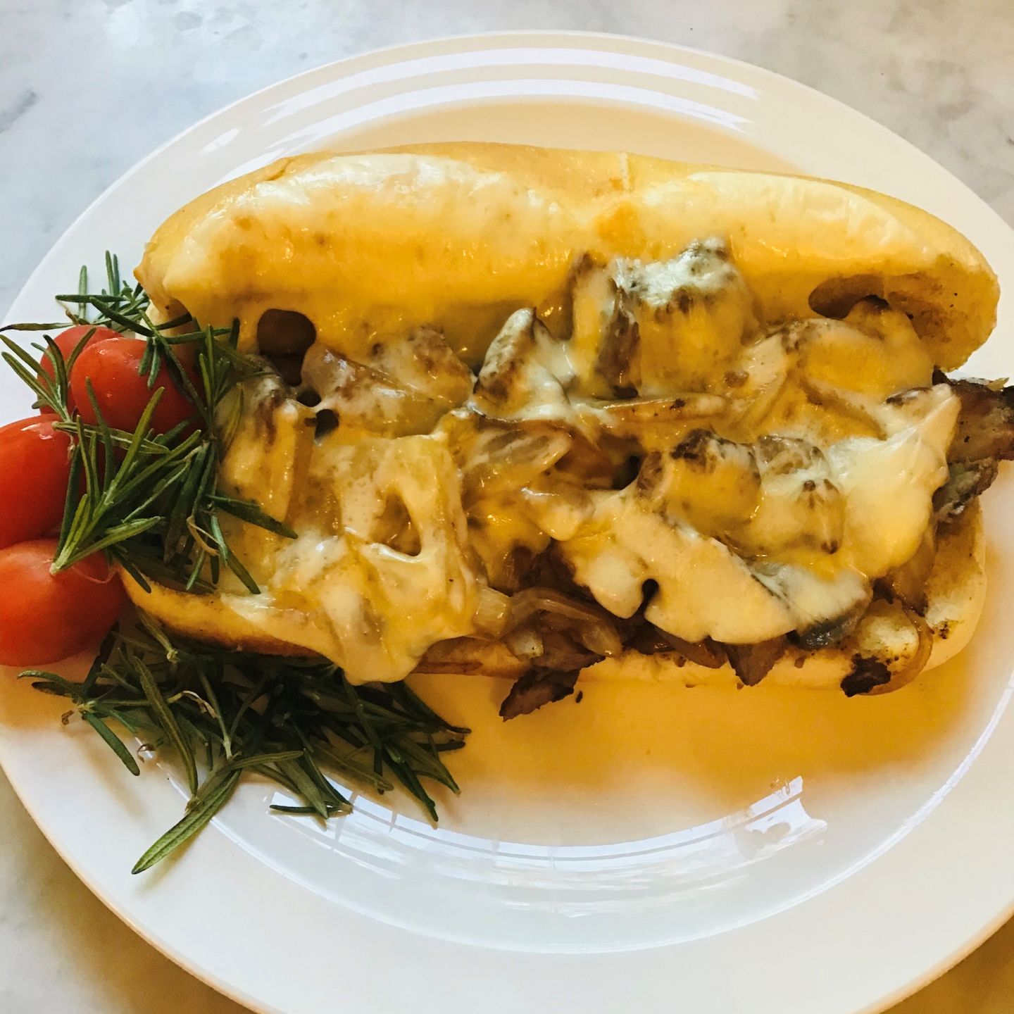 Muscle Man’s Philly Cheesesteak